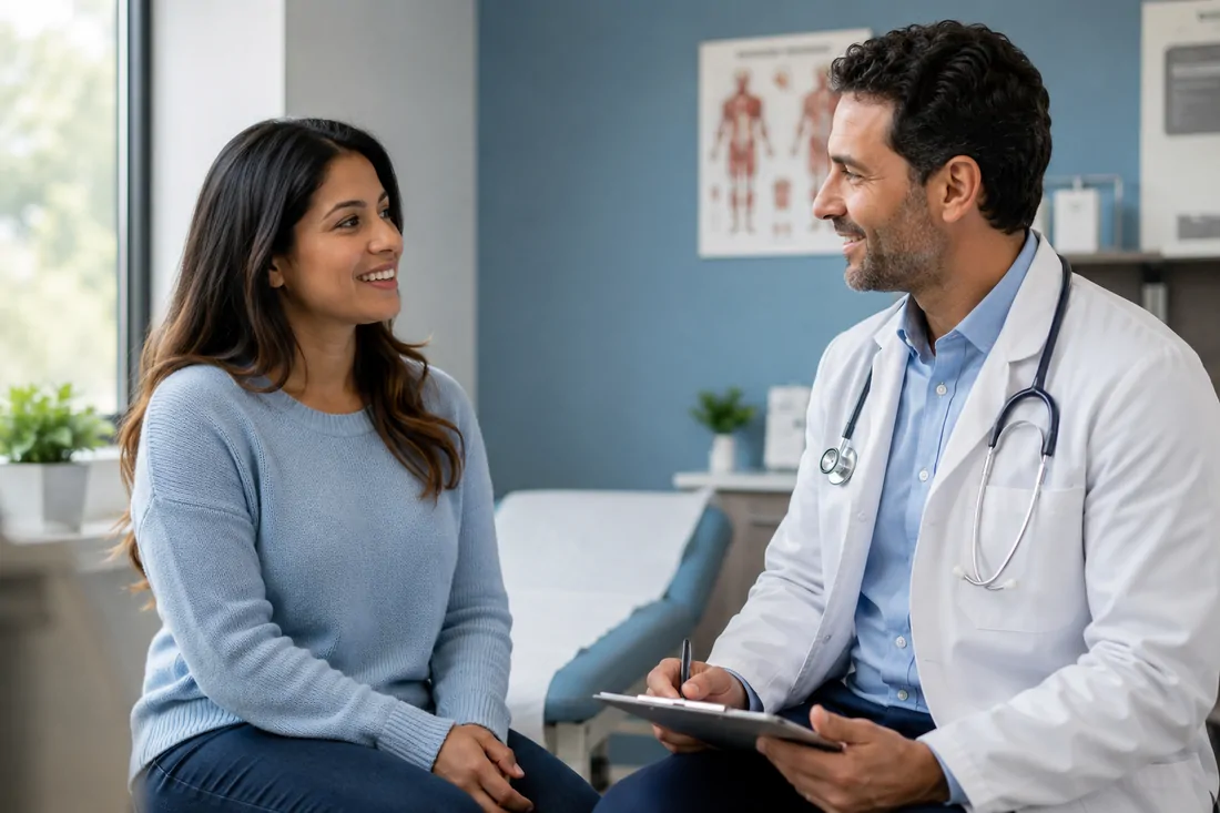 Consultation with a provider